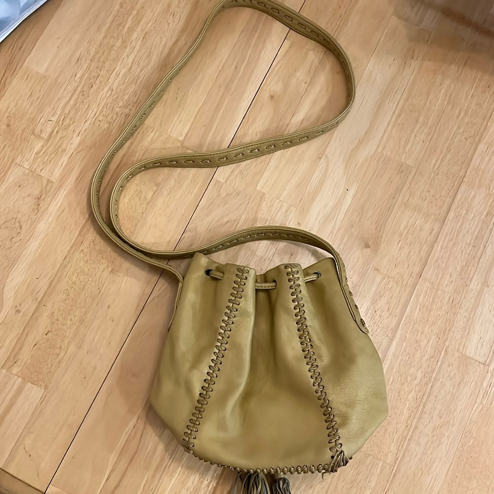 L.J.S. Collection Leather Purse